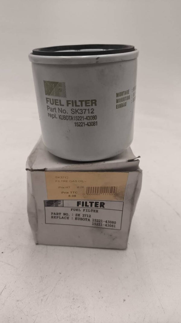 Filtre à carburant SF Filter SK 3712 Kubota