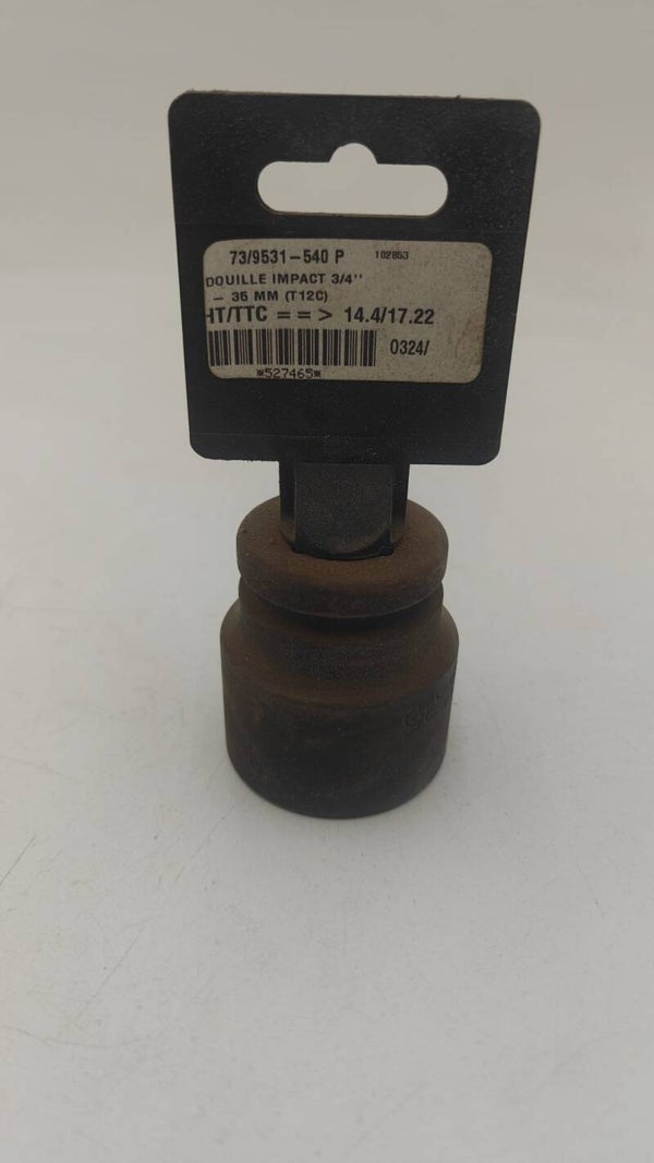 Douille impact 3/4 renforcé 35mm