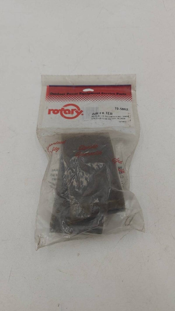 New Rotary 5862 Air Filter Pre-Filter 19-5862 Replaces Tecumseh 35404 / 19-2829