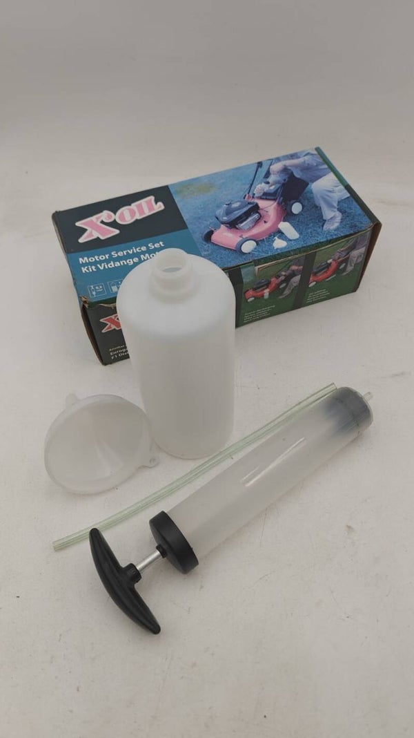 Kit de vidange moteur pour tondeuse x'oil
