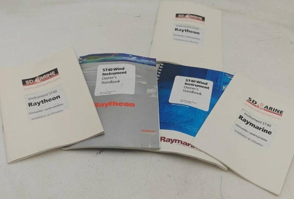 Manuel d'installation et d'utilisation raytheon ST40