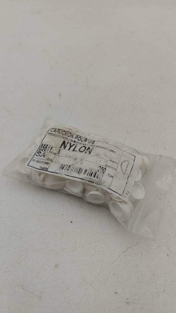 200 CAPUCHONS POUR VIS Nylon 6.6 ref 85611
