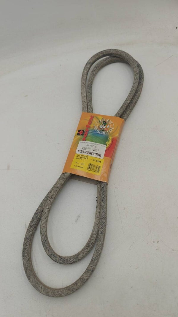 Courroie tondeuse autoportée Kevlar 5L950 Sopartex 178265 15,8x2413mm