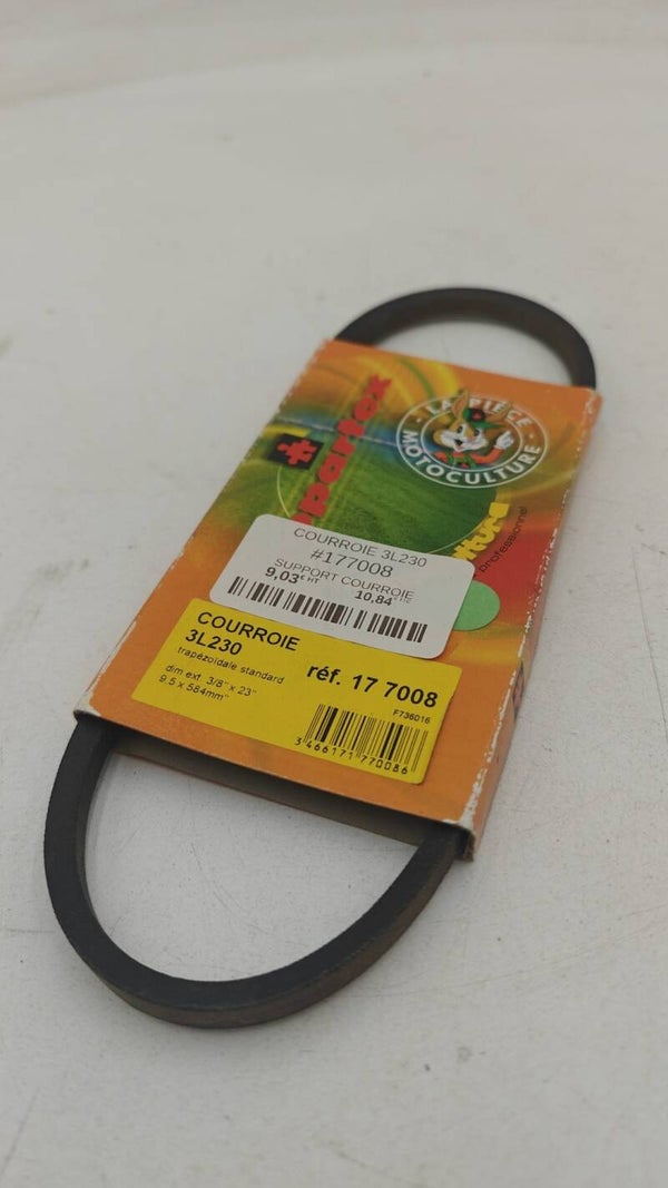 Courroie pour tondeuse 3L230 | 3L230 171008