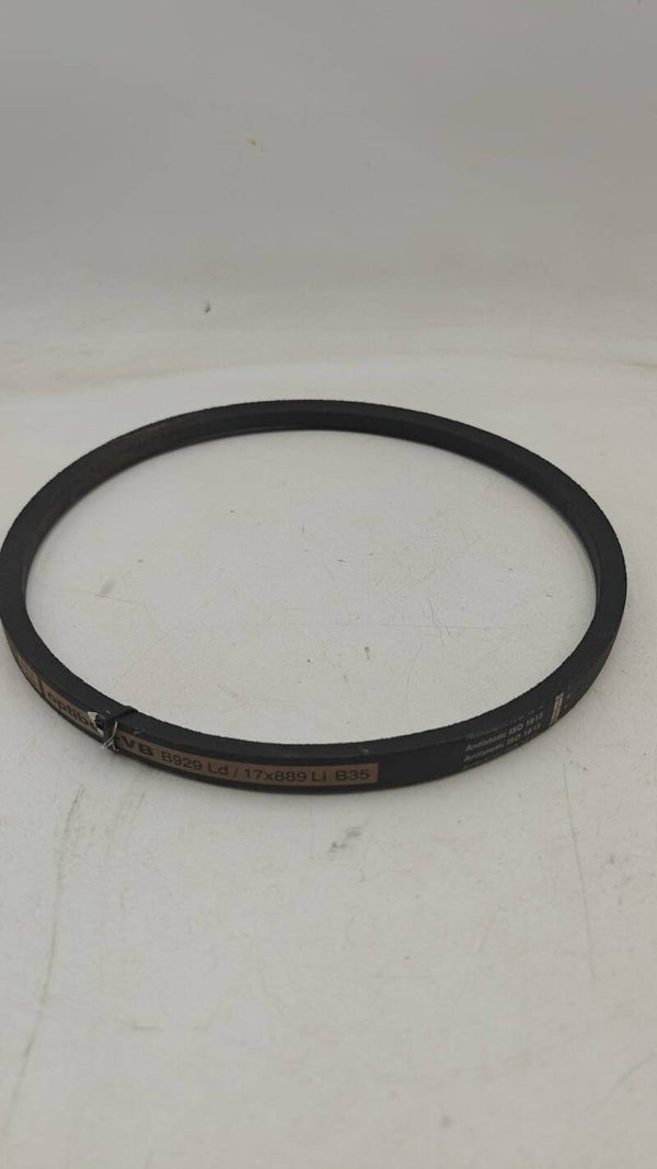 Courroie type trapézoïdale lisse B35 | B35-OPTIBELT B929 Ld / 17x889 Li