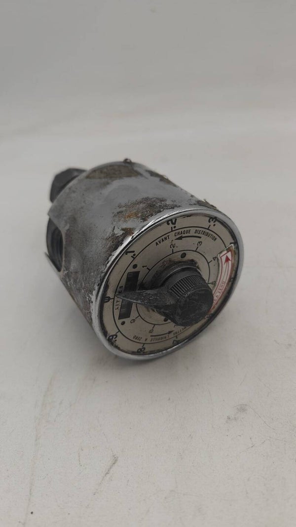 Compteur d'huile vintage