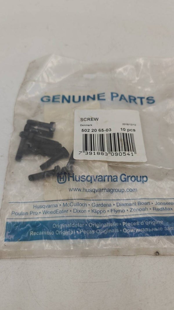 10 Vis M5X20, 5022065-03 Pièce détachée Husqvarna