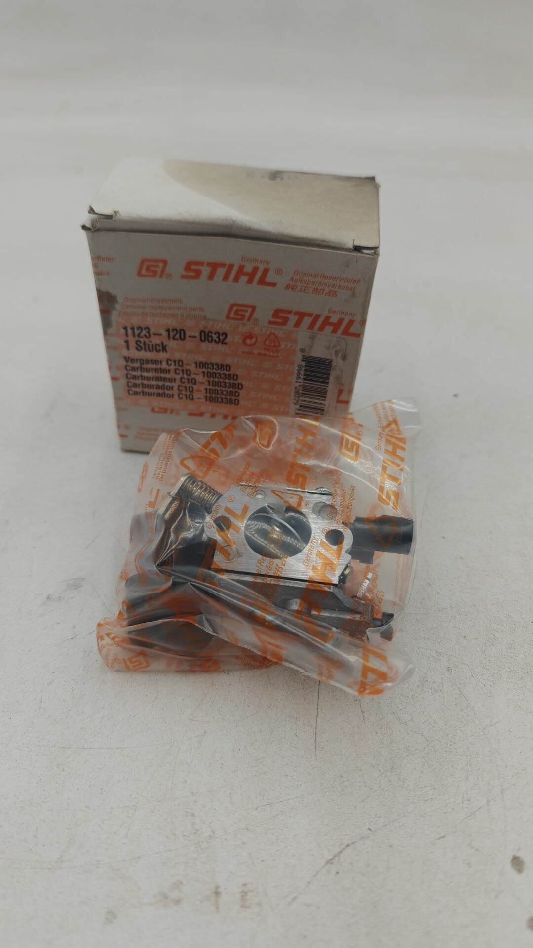 CARBURATEUR TRONCONNEUSE STIHL 1123 120 0617 - 1123-120-0617 - C1Q-S91A - C1Q-100338A - 1123-120-0632 - 11231200632