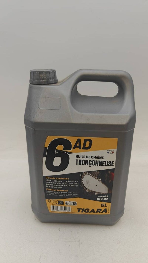 5 L huile de chaîne de tronçonneuse TIGARA