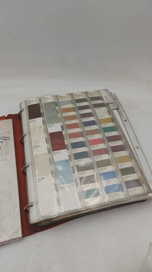 Classeur de Nuancier de peinture voiture