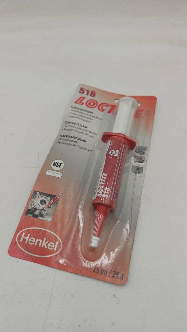 Etanchéité plane loctite 518 - 25ml