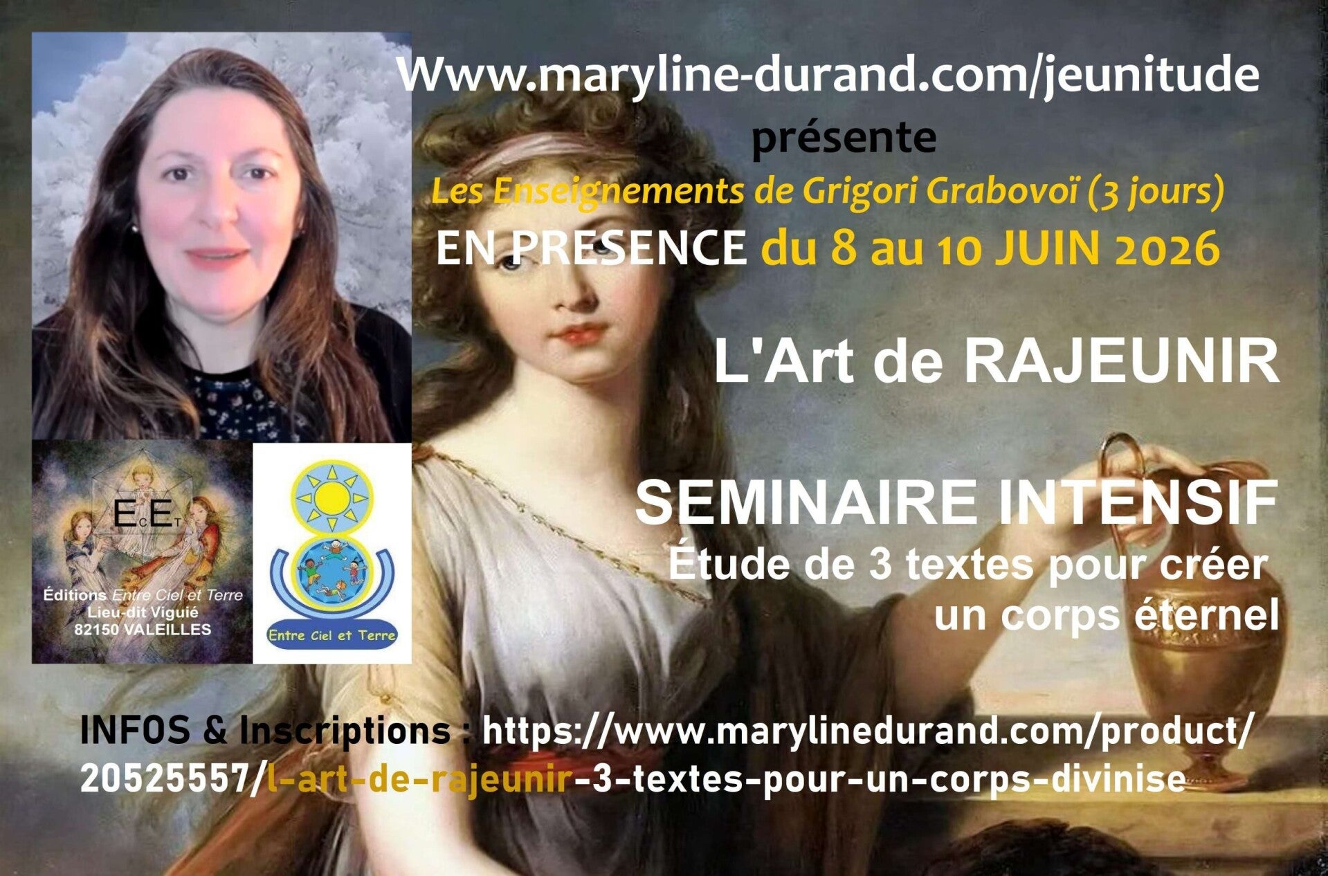 L'Art de Rajeunir - 3 textes pour un corps divinisé