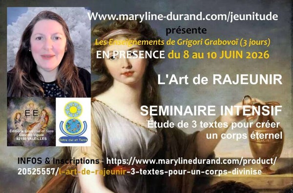 L'Art de Rajeunir - 3 textes pour un corps divinisé