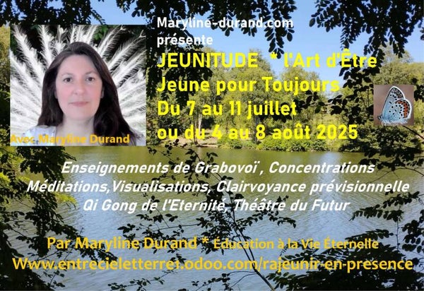 JEUNITUDE 5 jours en présence JUILLET