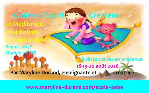 Graine d'Esprit Créateur Module 5 PEBE