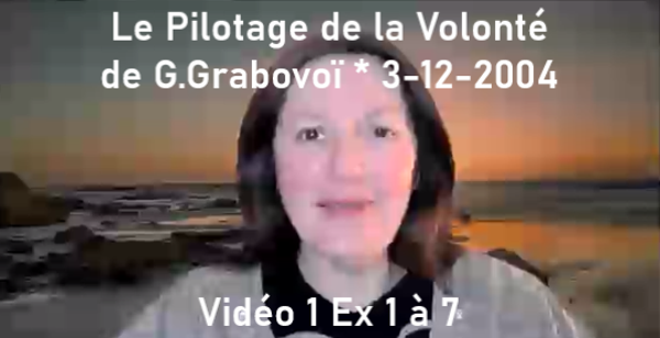 Pilotage de la Volonté