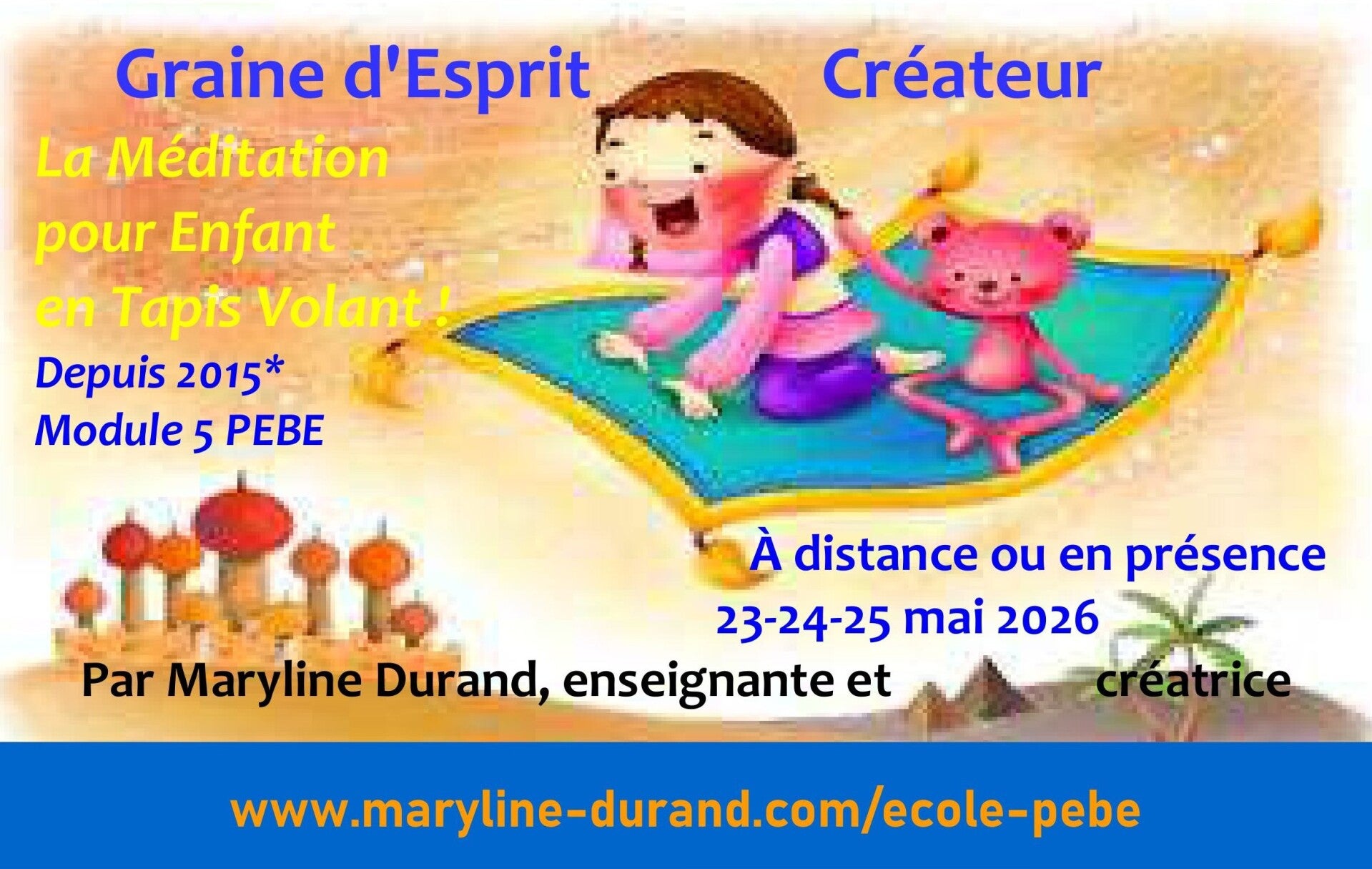 Graine d'Esprit Créateur Module 5 PEBE