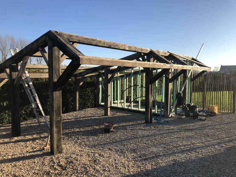 Schuilstal geimpregneerde den