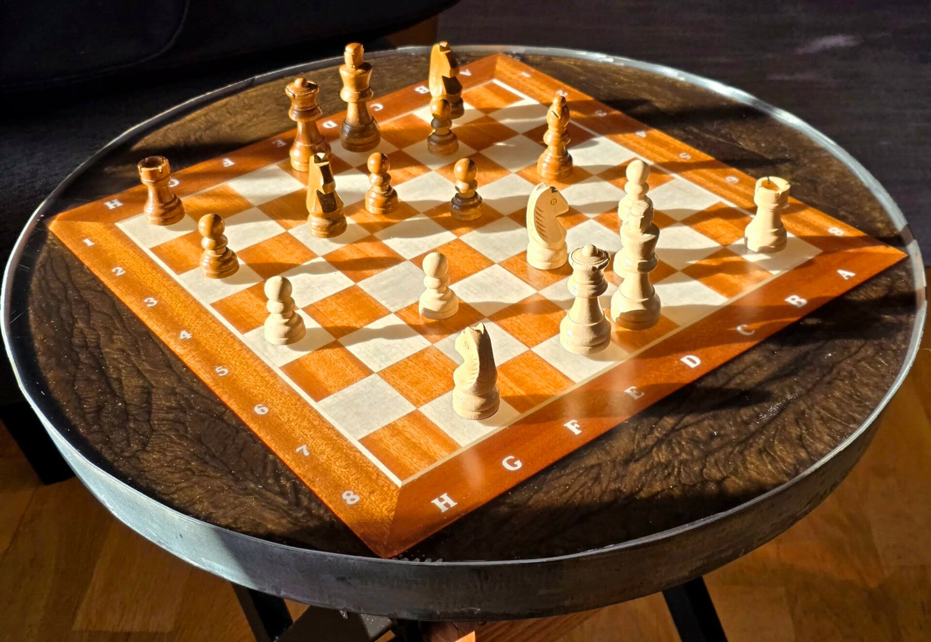 Schackbordet – Spel möter design