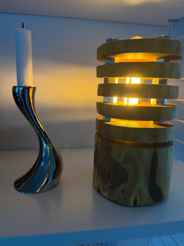 Havtorn – handgjord bordslampa