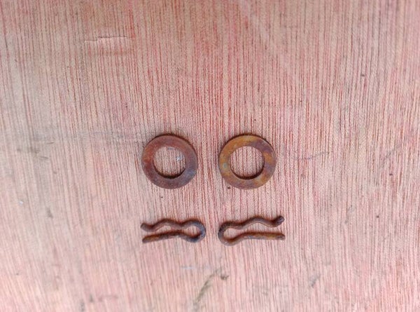 Citroën visa goupille de maintien de vérin de hayon