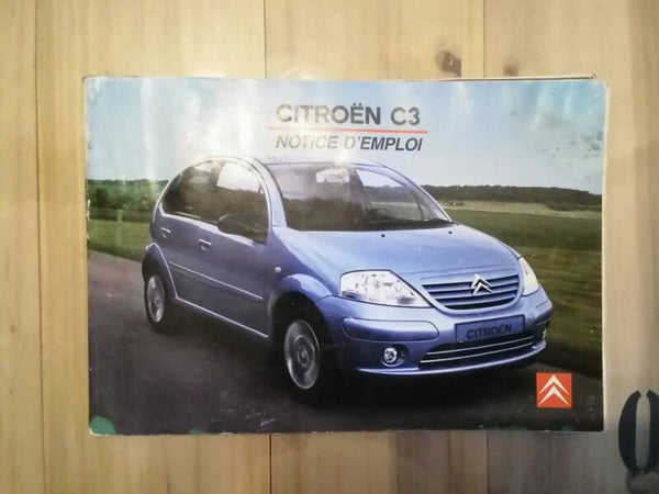 Citroën c3 livret d utilisation