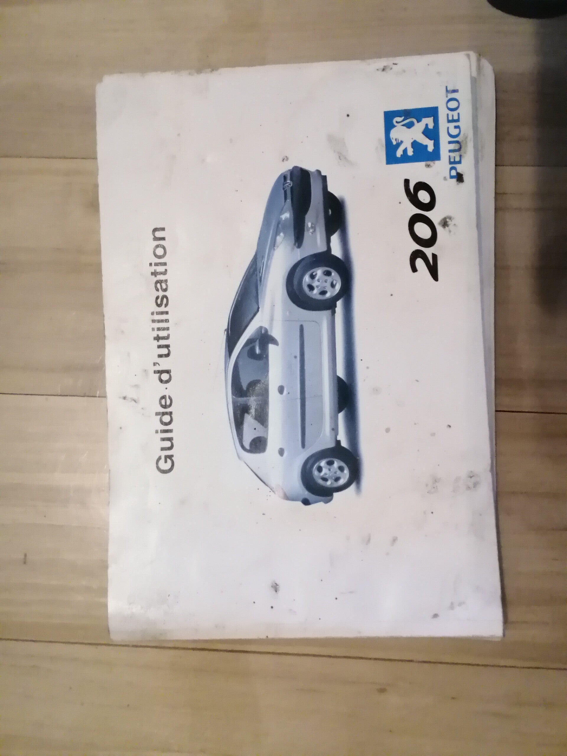 Peugeot 206 I Livret D Utilisation Retronegoce