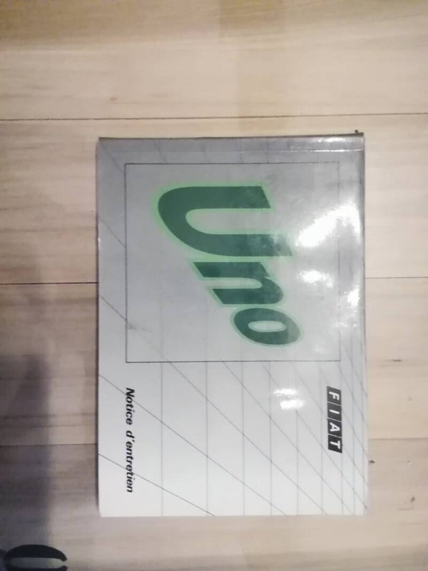 Fiat uno livret d utilisation