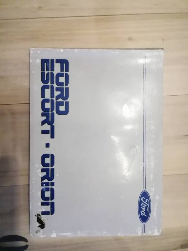 Ford escort mk III livret d utilisation