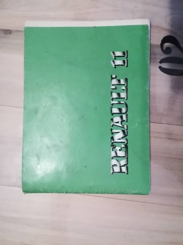 Renault 11 livret d utilisation