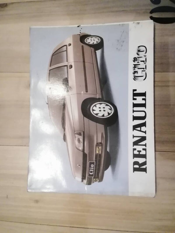 Renault Clio I livret d utilisation