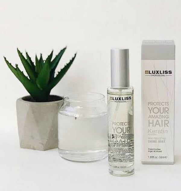 Keratin Hair Spray Heat Protecting Shine Mist LUXLISS - 50 ml