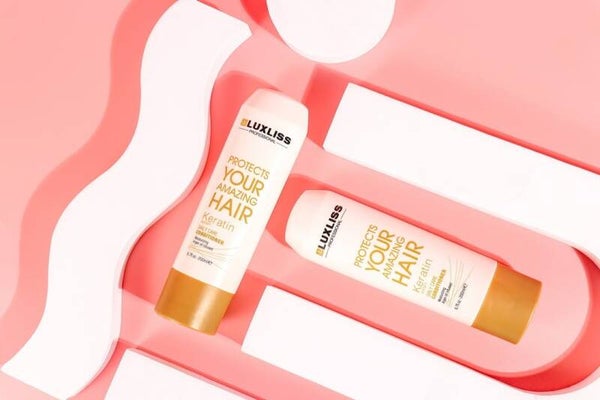 Luxliss Keratin Daily Care Shampoo & Conditioner Set (250 ml + 200 ml)