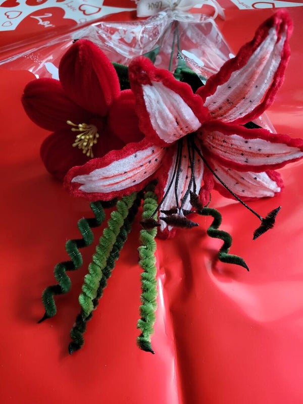 Bouquet rouge
