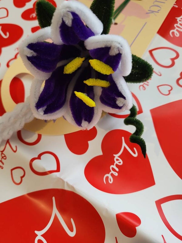 Fleur violette