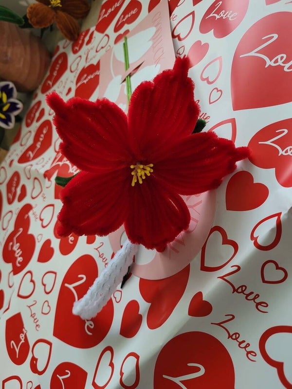 Fleur rouge