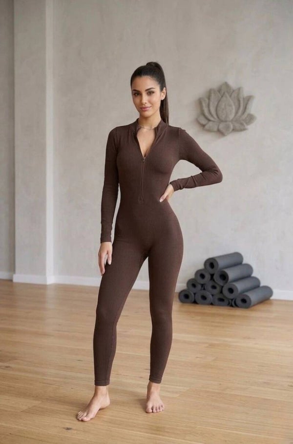 Jumpsuit Brown