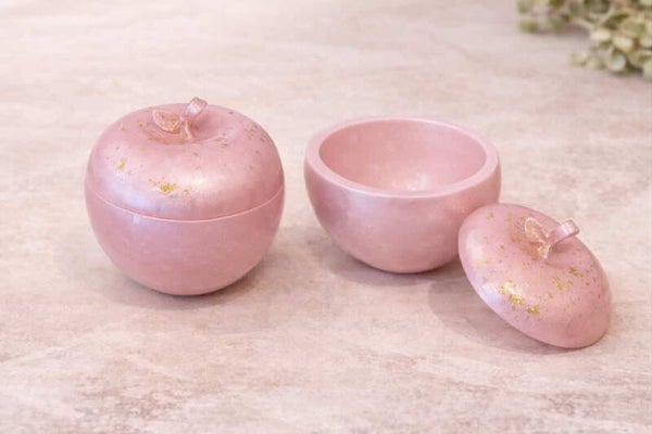Pomme rose poudrée