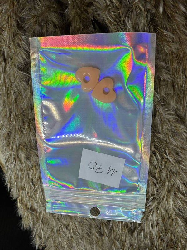 petites pampilles coeur abricot