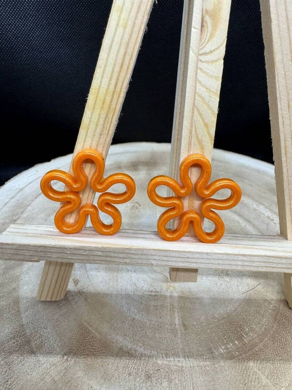 pampilles moutarde orangé