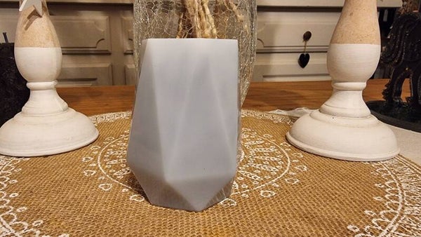 Vase marbré