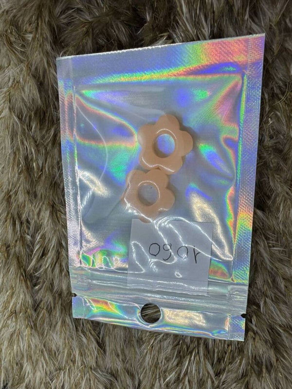 petites pampilles abricot clair