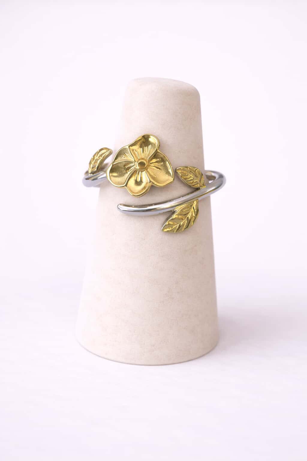 Agir argent or petite fleur