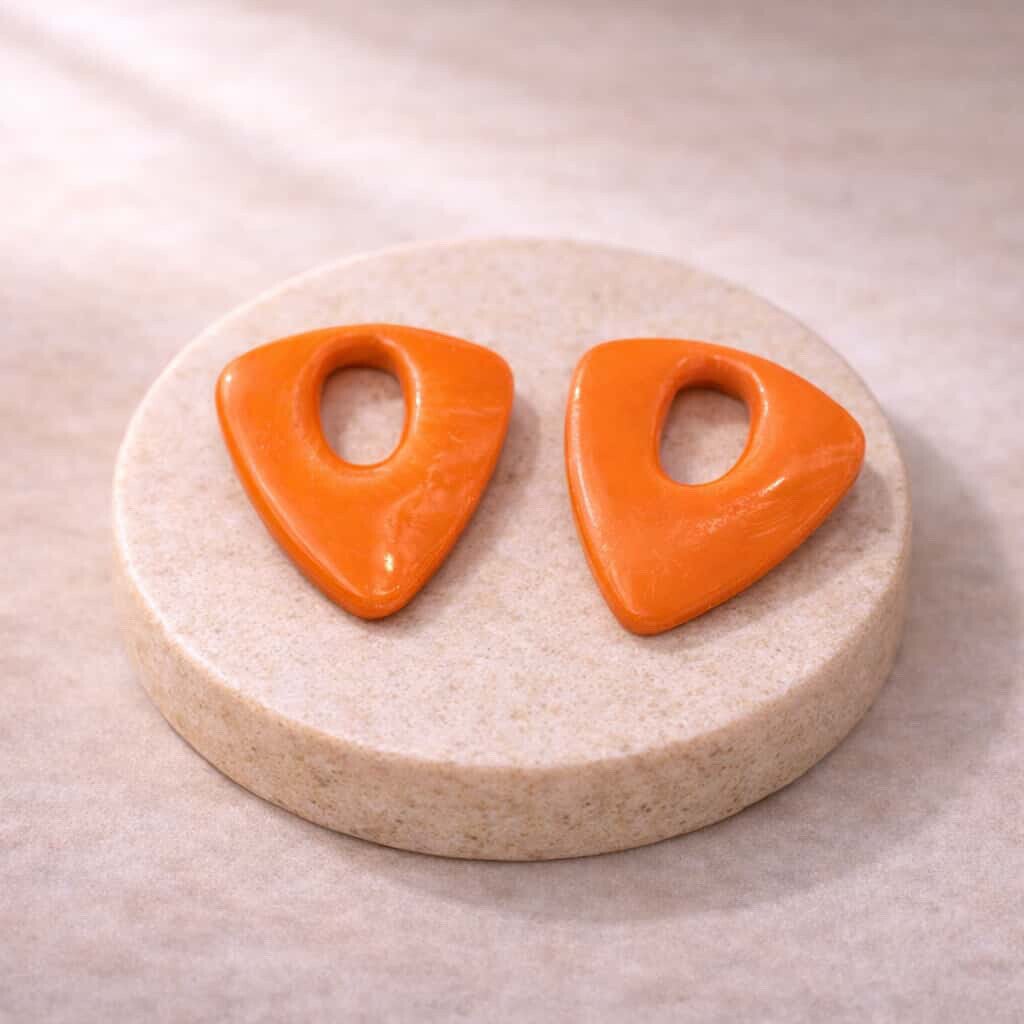 Pampilles triangle orange