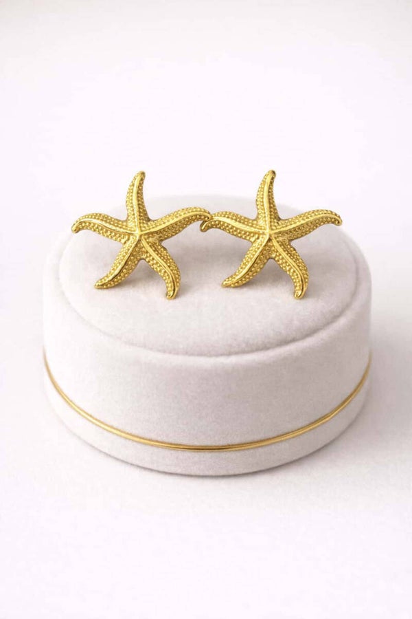 Boucles d’oreilles étoile de mer