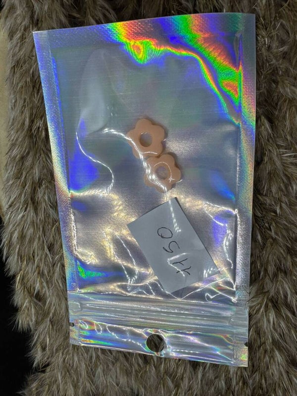 petites pampilles abricot clair