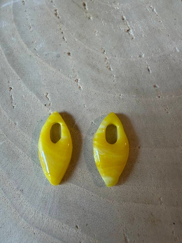 Pampilles jaunes petit modèle
