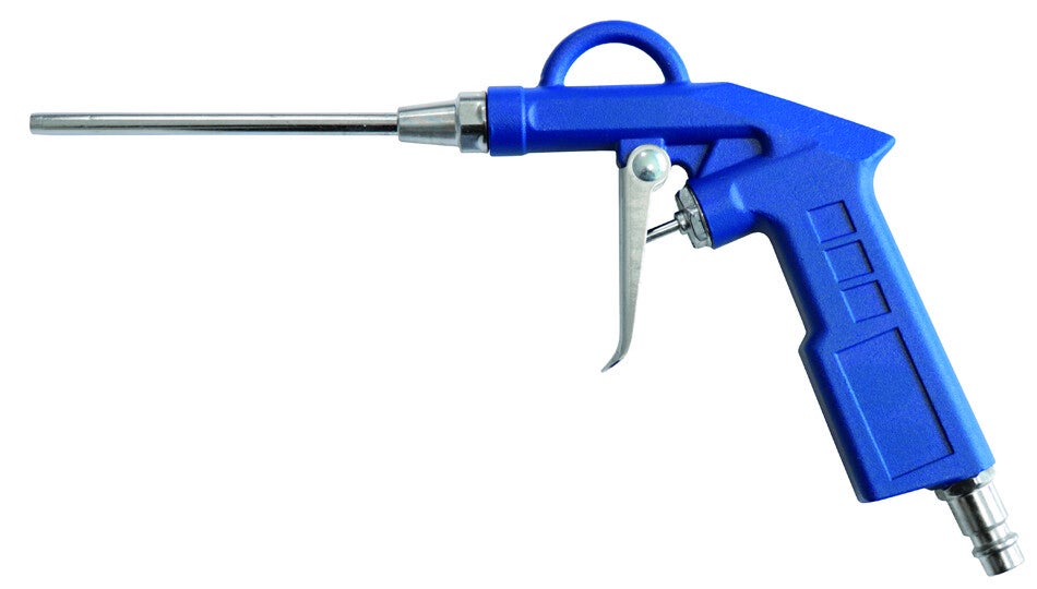 Ausblaspistole lang aus Leichtmetall