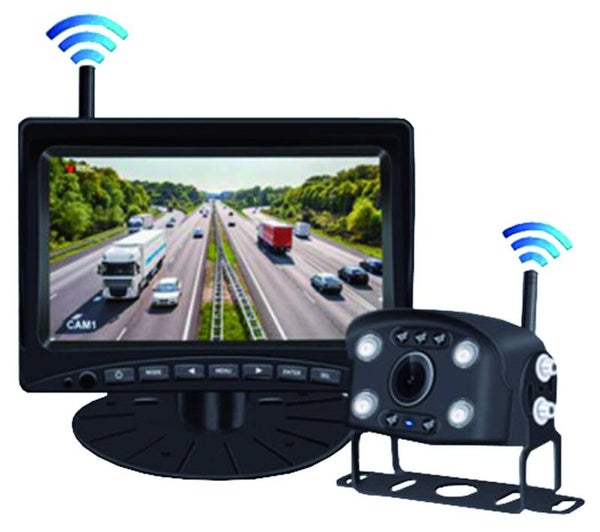 Rückfahrvideosystem 7Z 2,4 GHz Funk + 1 Kamera