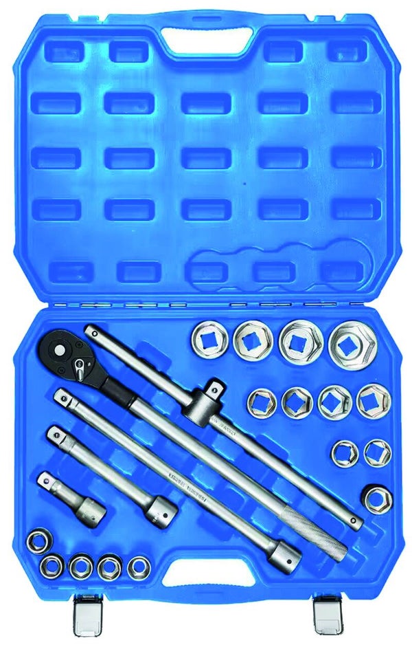 Stecknussenkassette 3/4   21-teilig